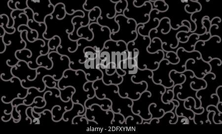 Abstrait 3D, superbes motifs géométriques Platinum Design, motifs rythmiques artistiques, arrière-plan abstrait, rendu 4k haute qualité.3D Banque D'Images