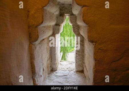 Vue depuis la boucle du mur de la forteresse Banque D'Images