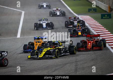 31 OCON Esteban (FRA), Renault F1 Team RS20, 05 VETTEL Sebastian (ger), Scuderia Ferrari SF1000, 04 NORRIS Lando (gbr), McLare / LM Banque D'Images