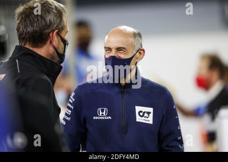 TOST Franz (aut), Team principal de Scuderia AlphaTauri, portrait pendant le Grand Prix Rolex Sakhir 2020 de Formule 1, de Dece / LM Banque D'Images