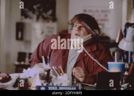 Chris Farley décrit Mike Donnelly dans le film Black Sheep Banque D'Images