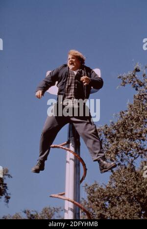 Chris Farley décrit Mike Donnelly dans le film Black Sheep Banque D'Images