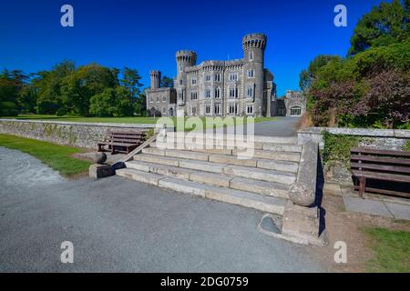 République d'Irlande, comté de Wexford, château gothique de Johnstown. Banque D'Images