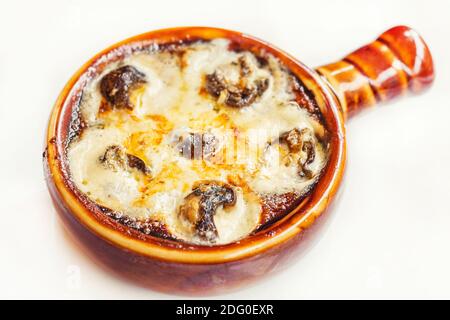 Escargots de style Bourgogne (dof peu profond) Banque D'Images