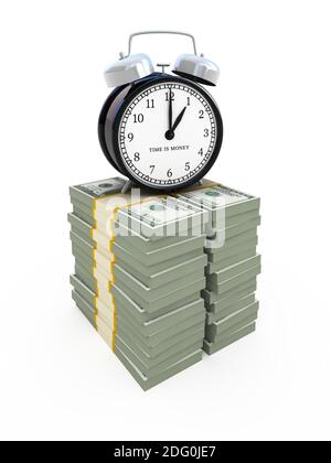 Time is money concept Banque D'Images