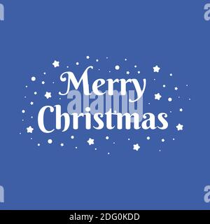 Joyeux Noël carte de souhaits, vector illustration. Illustration de Vecteur