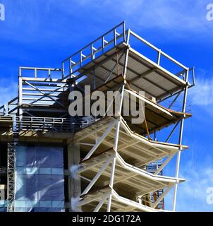Une partie de la maison en construction. Close up. Banque D'Images