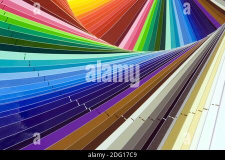 Nuance d'échelle de couleurs Banque D'Images