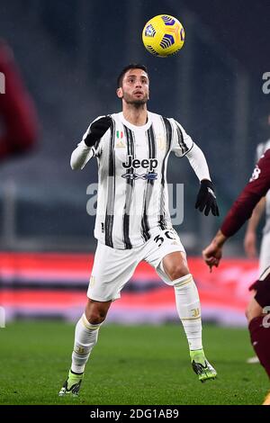 Rodrigo Bentancur Colman (Juventus) lors du match italien « erie A » entre Juventus 2-1 Torino au stade Allianz le 05 décembre 2020 à Turin, en Italie. Credit: Maurizio Borsari/AFLO/Alay Live News Banque D'Images