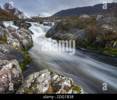 Chutes de Balgy, Wester Ross, Écosse Banque D'Images