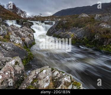 Chutes de Balgy, Wester Ross, Écosse Banque D'Images