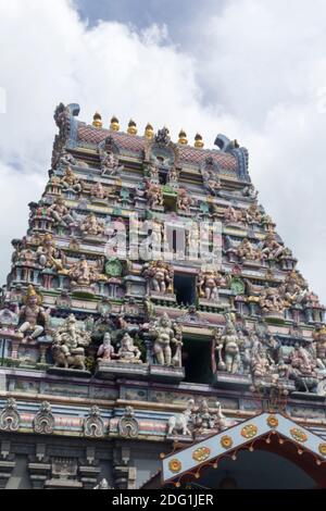 Victoria, Seychelles - 29 avril 2019 : Temple hindou aux Seychelles Banque D'Images