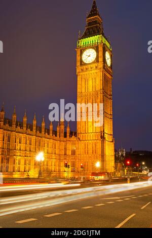 Clocktower Big Ben à Londres Banque D'Images