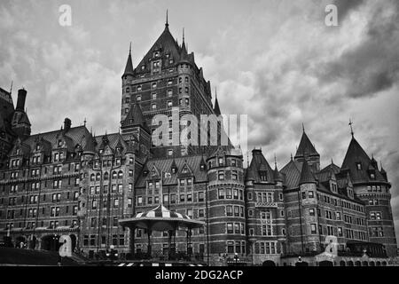 Architecture ancienne de Québec, Canada Banque D'Images