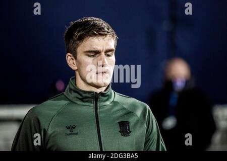 Aarhus, Danemark. 07ème décembre 2020. Mikael Uhre de Broendby SI vu pendant le match 3F Superliga entre Aarhus GF et Broendby IF au parc Ceres d'Aarhus. (Crédit photo : Gonzales photo/Alamy Live News Banque D'Images