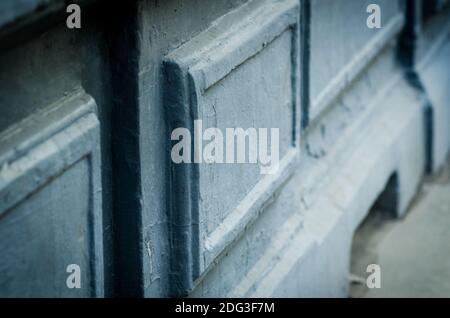 Fragment d'un bâtiment de la vieille ville de près Banque D'Images