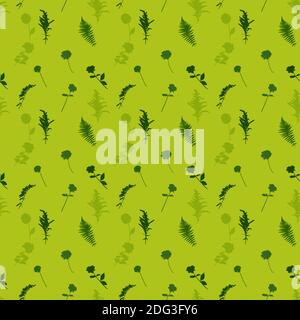 Feuilles et fleurs de palmier. Illustration de l'arrière-plan de la répétition transparente. Banque D'Images