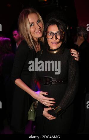 Florentine Leconte et Ines Olympe assistante Mercadal a la mise des Trophées BabyBrand chez Castel a Paris, France, le 25 janvier 2017. Photo de Jerome Domine/ABACAPRESS.COM Banque D'Images