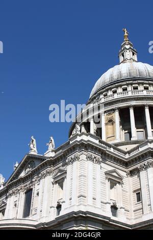 La Cathédrale Saint Paul à Londres Banque D'Images