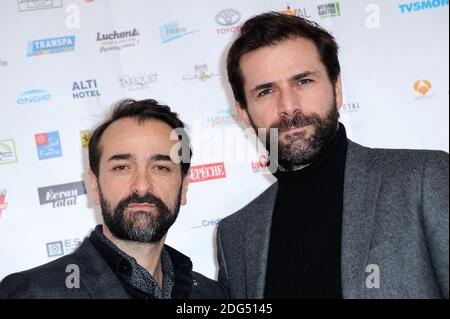 Mikael Fitoussi et Gregory Fitoussi assistent un photocall eurs du 19eme Festival des créations Televisuelles de Luchon a Luchon, France le 04 Fevrier 2017. Photo d'Aurore Marechal/ABACAPRESS.COM Banque D'Images