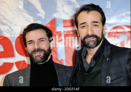 Mikael Fitoussi et Gregory Fitoussi assistent un photocall eurs du 19eme Festival des créations Televisuelles de Luchon a Luchon, France le 04 Fevrier 2017. Photo d'Aurore Marechal/ABACAPRESS.COM Banque D'Images