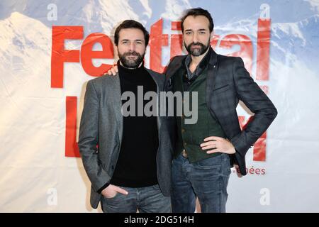 Mikael Fitoussi et Gregory Fitoussi assistent un photocall eurs du 19eme Festival des créations Televisuelles de Luchon a Luchon, France le 04 Fevrier 2017. Photo d'Aurore Marechal/ABACAPRESS.COM Banque D'Images