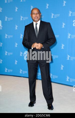 Raoul Peck assiste au Jeune Karl Marx Photocall lors du 67ème Festival International du film de Berlin (Berlinale) à Berlin, Allemagne, le 12 février 2017. Photo d'Aurore Marechal/ABACAPRESS.COM Banque D'Images