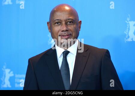 Raoul Peck assiste au Jeune Karl Marx Photocall lors du 67ème Festival International du film de Berlin (Berlinale) à Berlin, Allemagne, le 12 février 2017. Photo d'Aurore Marechal/ABACAPRESS.COM Banque D'Images