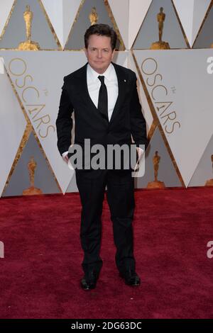 Michael J. Fox arrive pour la 89e cérémonie des Oscars au Dolby Theatre de Los Angeles, CA, USA, le 26 février 2017. Photo de Lionel Hahn/ABACAPRESS.COM Banque D'Images