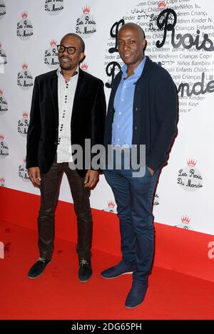 Harry Roselmack Lors de son arrivée au 5e Gala de charite de l'association 'les Rois du monde' au profit des enfants defavorises, orphelinats ou malades, a la salle Wagram, le 27 fevrier 2017, a Paris, France. Photo Edouard Bernaux/Abacapress.com Banque D'Images