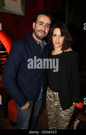 Jonathan Cohen et Olivia Bonamy Lors de l'après-spectacle de 'de plus belle' au Buddha Bar, a Paris, France, le 06 mars 2017. Photo de Jerome Domine/ABACAPRESS.COM Banque D'Images