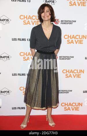 Marianne Denicourt lors de la première de 'chacun sa vie' a l'UGC Normandie, a Paris, France, le 13 mars 2017. Photo de Jerome Domine/ABACAPRESS.COM Banque D'Images