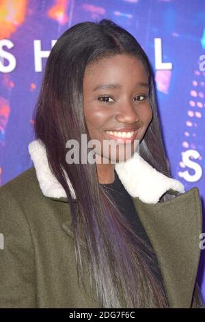 Karidja Toure assister au Ghost dans la première Shell au Grand Rex Cinema à Paris, France, le 21 mars 2017. Photo d'Aurore Marechal/ABACAPRESS.COM Banque D'Images