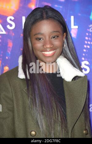 Karidja Toure assister au Ghost dans la première Shell au Grand Rex Cinema à Paris, France, le 21 mars 2017. Photo d'Aurore Marechal/ABACAPRESS.COM Banque D'Images