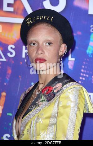 Adwoa Aboah assister au fantôme dans la première de Shell au Grand Rex Cinema à Paris, France, le 21 mars 2017. Photo d'Aurore Marechal/ABACAPRESS.COM Banque D'Images