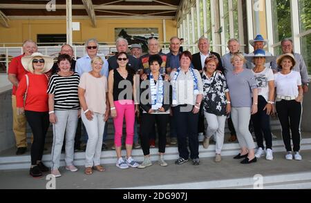 Vainqueur de l'équipe coupe d'Europe vainqueur de la coupe 1974 1.fc magdebourg Banque D'Images