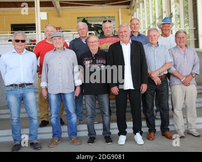 Vainqueur de l'équipe coupe d'Europe vainqueur de la coupe 1974 1.fc magdebourg Banque D'Images