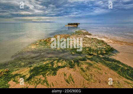 Mer trouble Banque D'Images