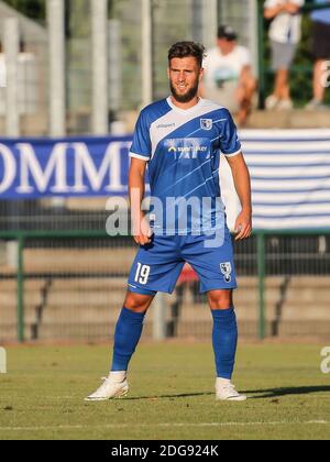 Footballeur Michel Niemeyer (FC Magdeburg) Banque D'Images