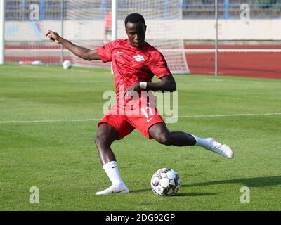 Le joueur portugais de football Bruma de RB Leipzig dans un sympathique Contre FC Grimma le 07/20/2018 Banque D'Images