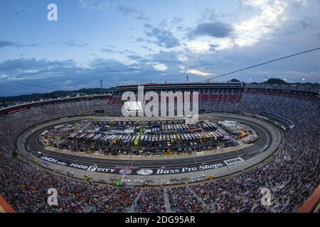 NASCAR: Août 18 Bass Pro Shops NRA Night Race Banque D'Images