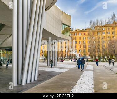 Musée MAXXI Rome Italie Banque D'Images