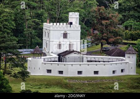 Fort Margherita, aujourd'hui la Brooke Gallery, Kuching, Sarawak, Malaisie Banque D'Images