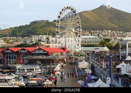 Victoria et Alfred Waterfront, touristisches Zentrum, Cape Town, Western Cape, Cap Ouest, Suedafrika, Afrika Banque D'Images