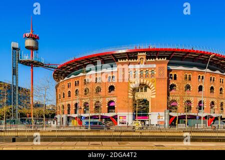 Arenas Barcelona Building, Barcelone, Espagne Banque D'Images
