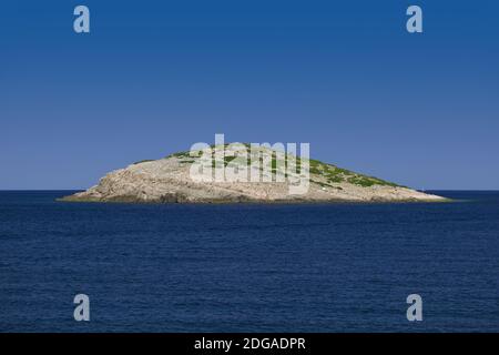 Une île déserte Banque D'Images