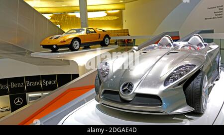 Mercedes-Benz F400 sculpture 2001 Banque D'Images