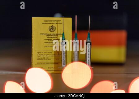 Nuremberg, Allemagne. 06e décembre 2020. Approbation du vaccin en Allemagne. (Image de symbole, image de thème) | utilisation dans le monde crédit : dpa/Alay Live News Banque D'Images