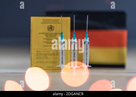 Nuremberg, Allemagne. 06e décembre 2020. Approbation du vaccin en Allemagne. (Image de symbole, image de thème) | utilisation dans le monde crédit : dpa/Alay Live News Banque D'Images