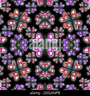 Motif moderne sans coutures en spirale Banque D'Images